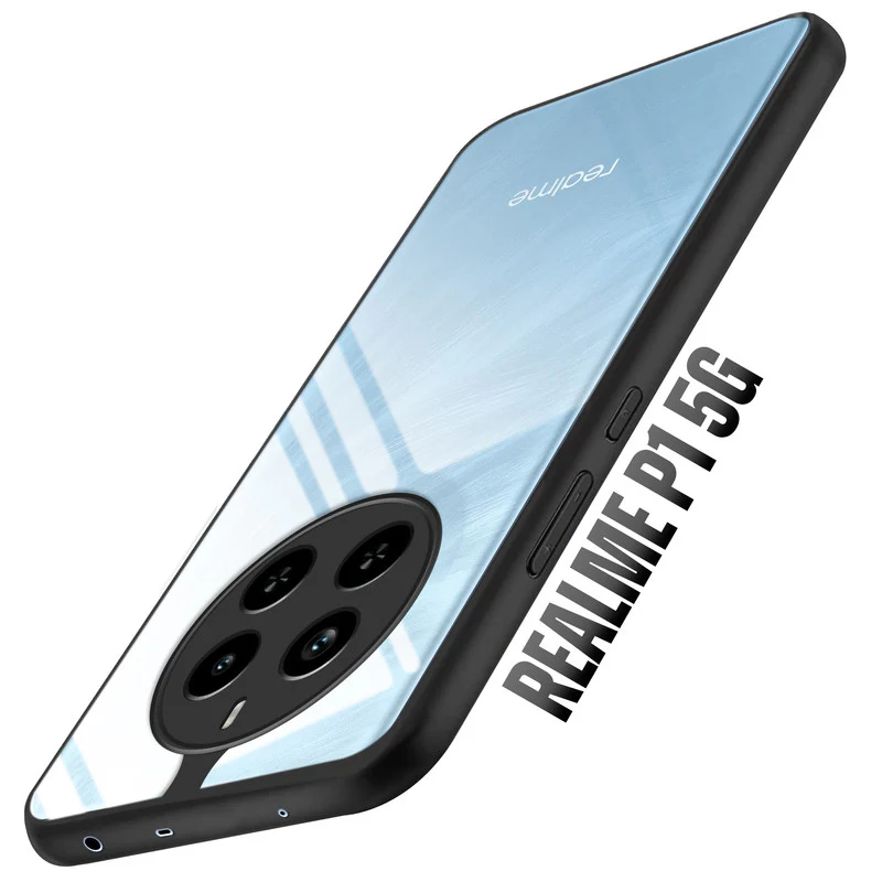 Soft Frame Clear Case For Realme P1 5G