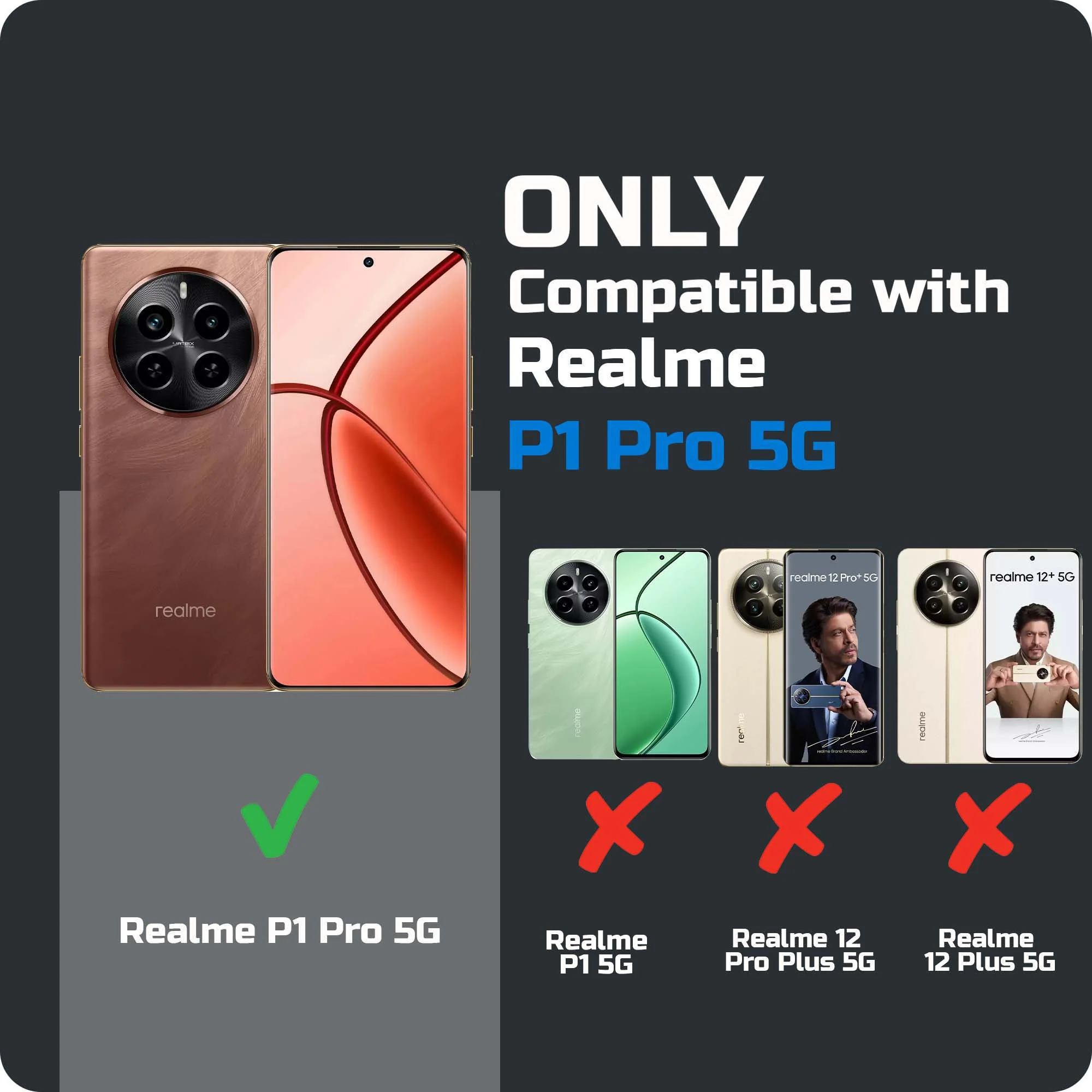 Soft Frame Clear Case For Realme P1 Pro 5G - Image 2
