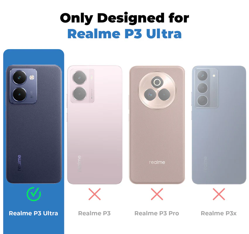 Soft Frame Clear Case For Realme P3 Ultra 5G - Image 2