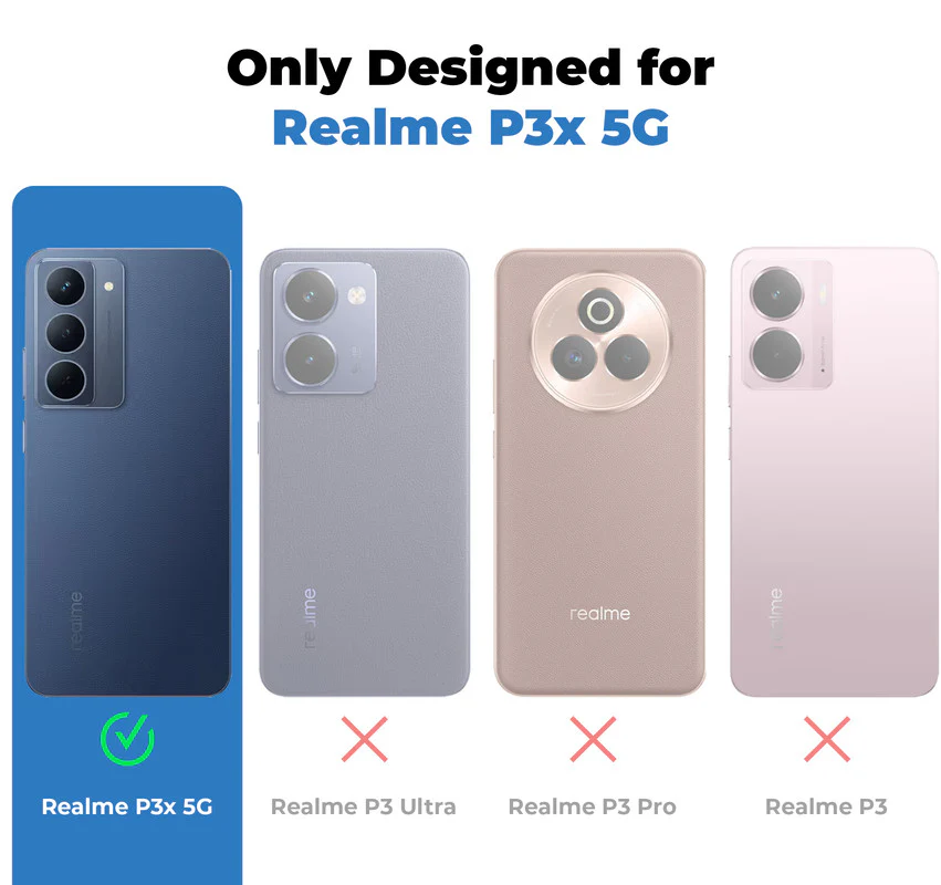Soft Frame Clear Case For Realme P3x 5G - Image 2