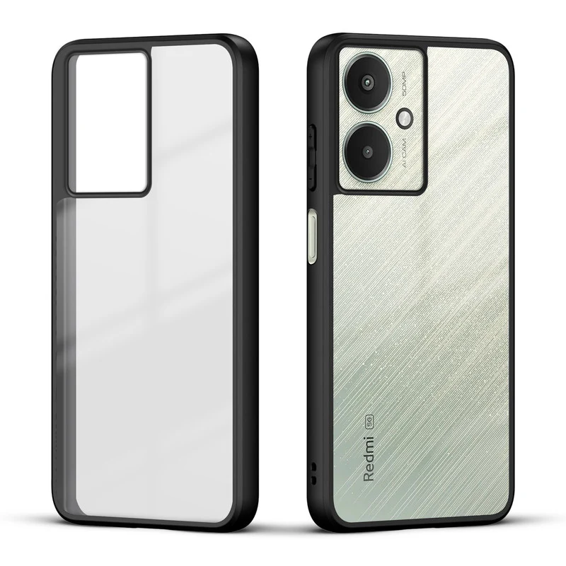 Soft Frame Clear Case For Redmi 13c 5G - Image 4