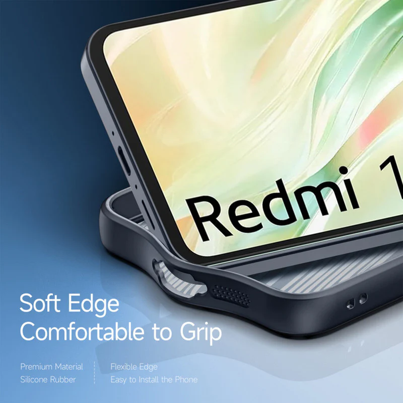 Soft Frame Clear Case For Redmi 13c 5G - Image 5