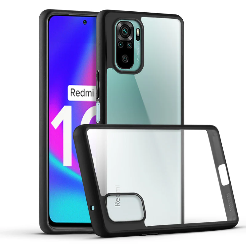 Soft Frame Clear Case For Redmi Note 10 - Image 3