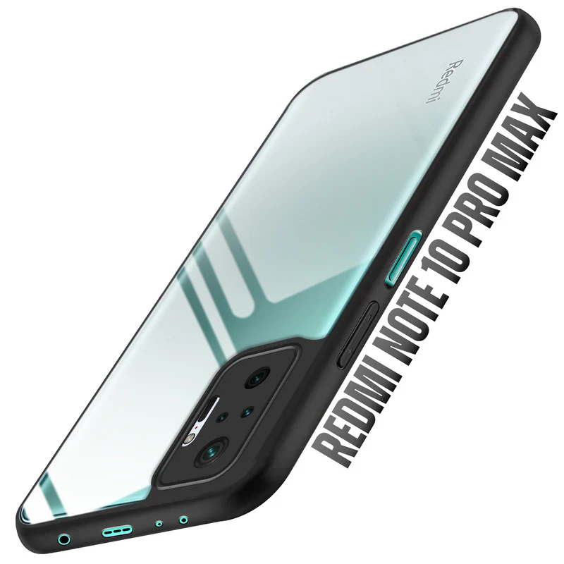 Soft Frame Clear Case For Redmi Note 10 Pro Max