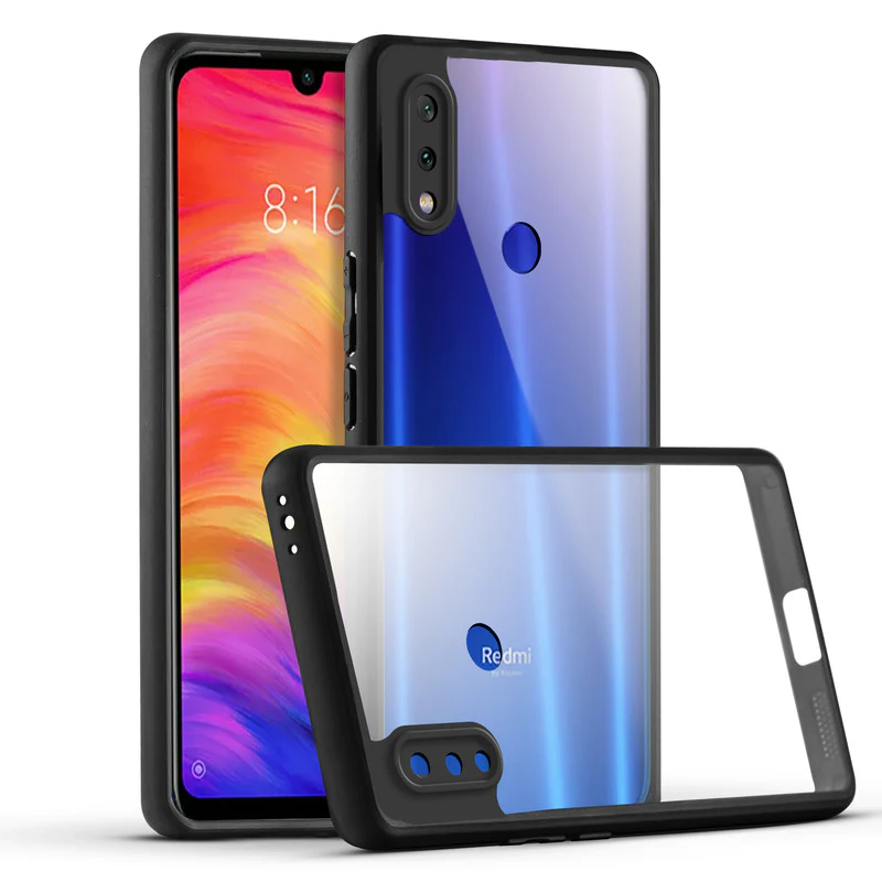 Soft Frame Clear Case For Redmi Note 7 - Image 3