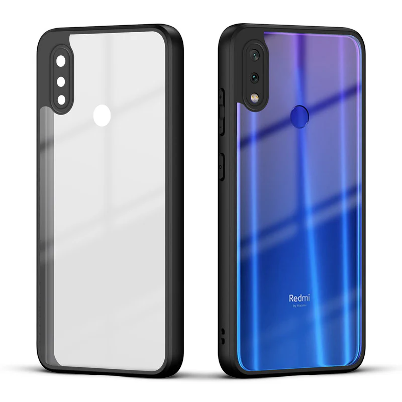 Soft Frame Clear Case For Redmi Note 7 - Image 4