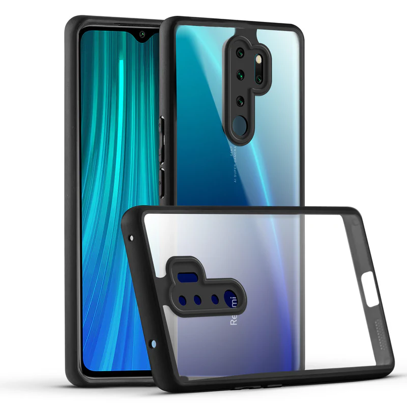 Soft Frame Clear Case For Redmi Note 8 Pro - Image 3