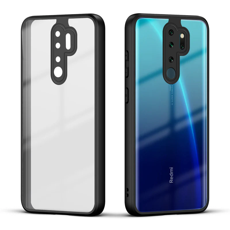 Soft Frame Clear Case For Redmi Note 8 Pro - Image 4