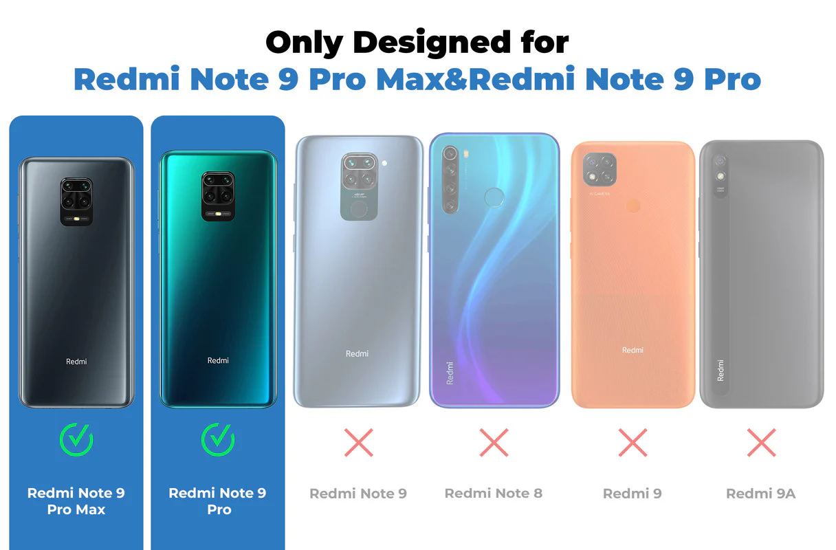 Soft Frame Clear Case For Redmi Note 9 Pro - Image 2