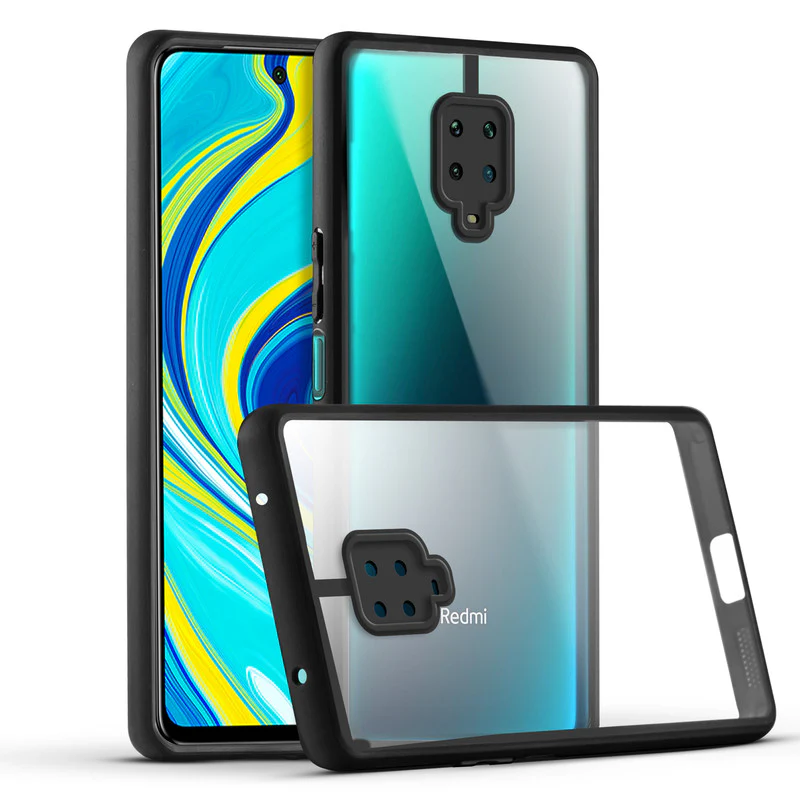 Soft Frame Clear Case For Redmi Note 9 Pro - Image 3