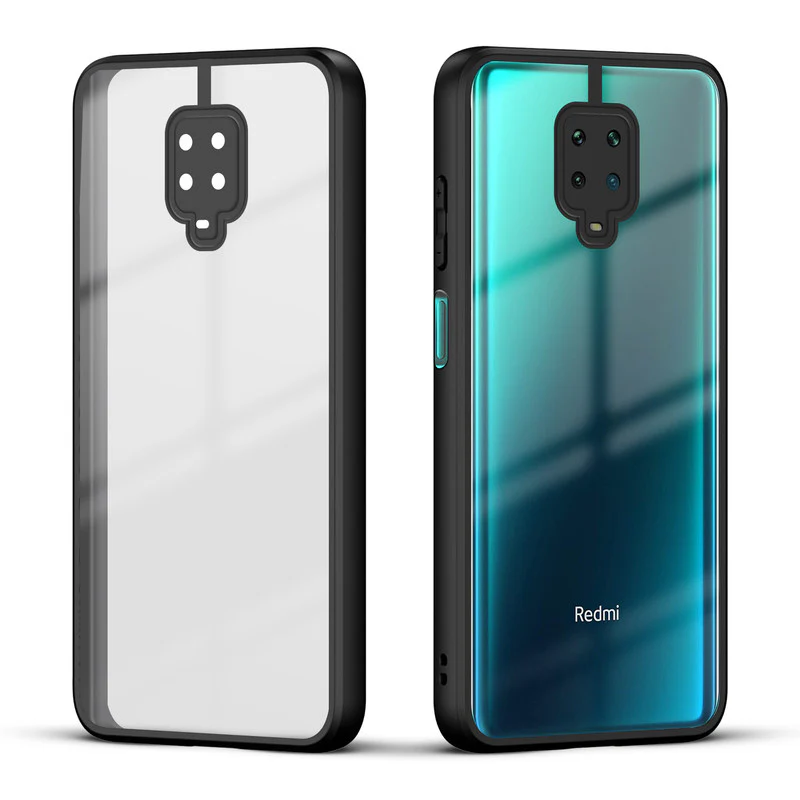 Soft Frame Clear Case For Redmi Note 9 Pro - Image 4