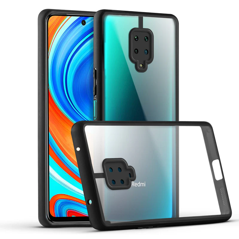 Soft Frame Clear Case For Redmi Note 9 Pro Max - Image 3