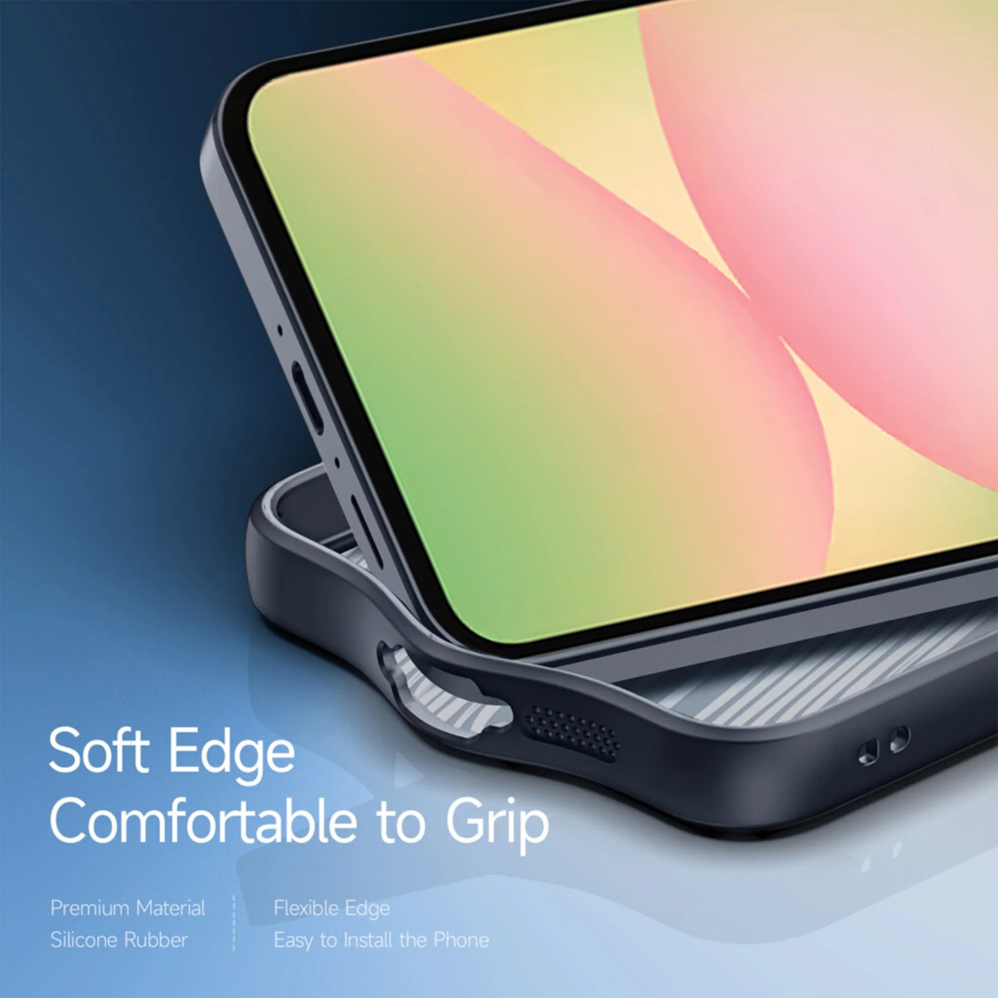 Soft Frame Clear Case For Samsung A56 5G - Image 5
