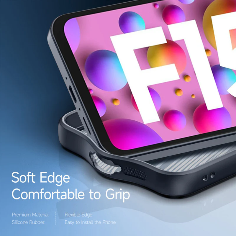 Soft Frame Clear Case For Samsung F15 5G - Image 5