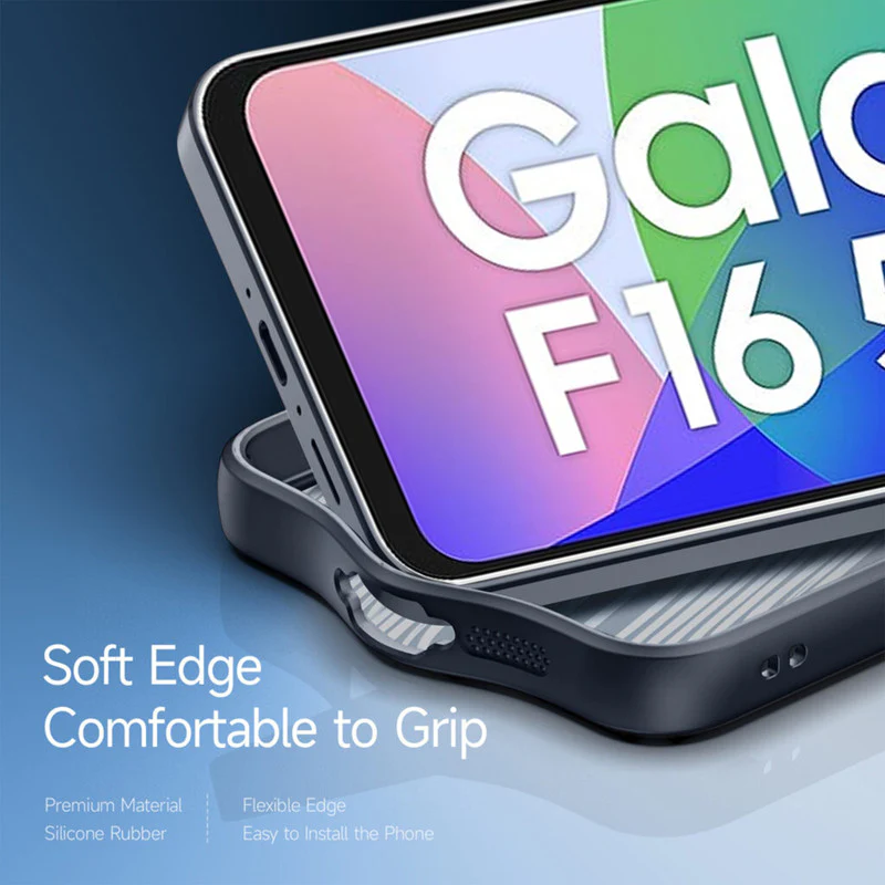 Soft Frame Clear Case For Samsung F16 5G - Image 5