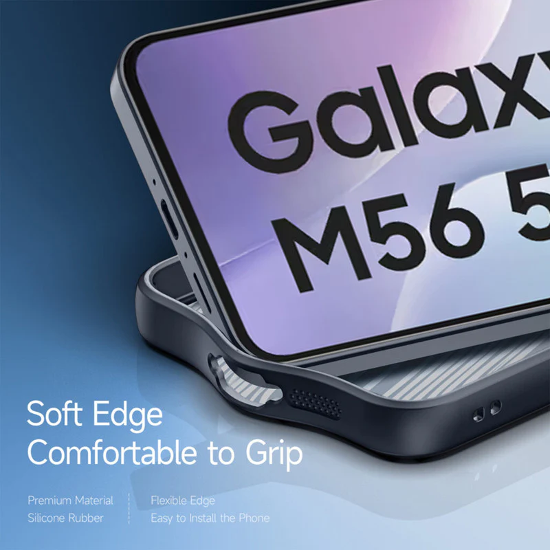 Soft Frame Clear Case For Samsung M56 5G - Image 5