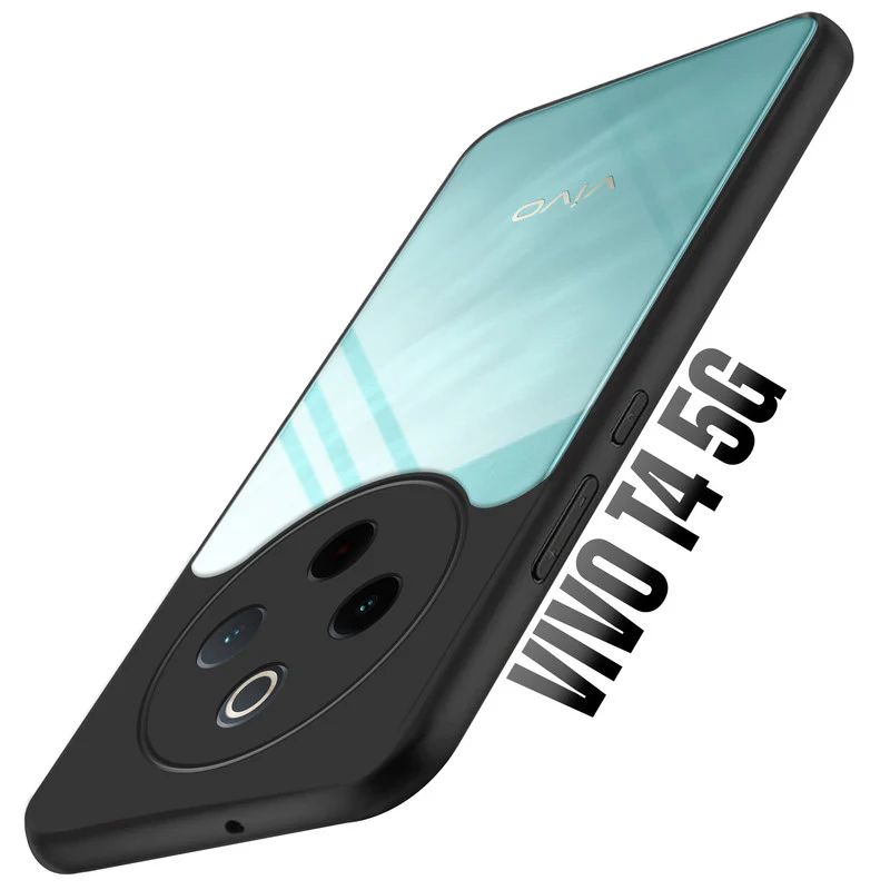 Soft Frame Clear Case For Vivo T4 5G