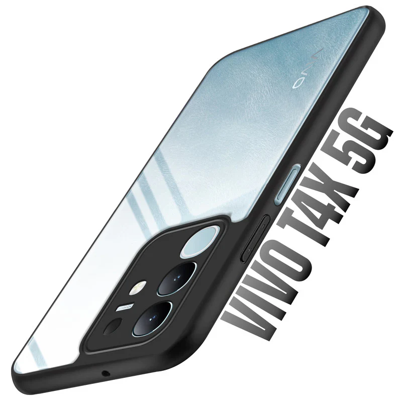 Soft Frame Clear Case For Vivo T4x 5G