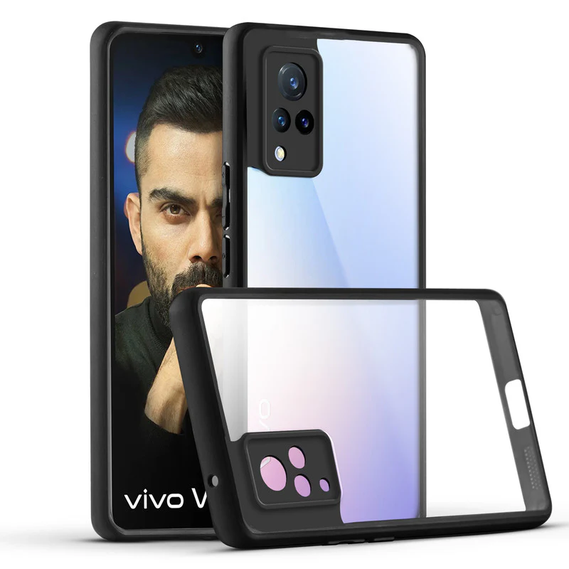 Soft Frame Clear Case For Vivo V21 - Image 3
