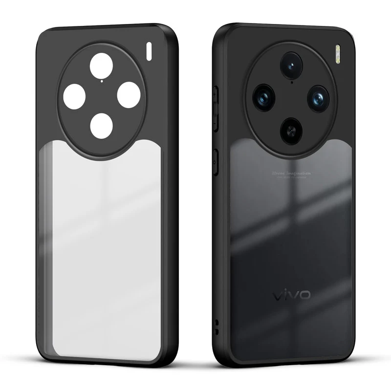 Soft Frame Clear Case For Vivo X100 Pro 5G - Image 4