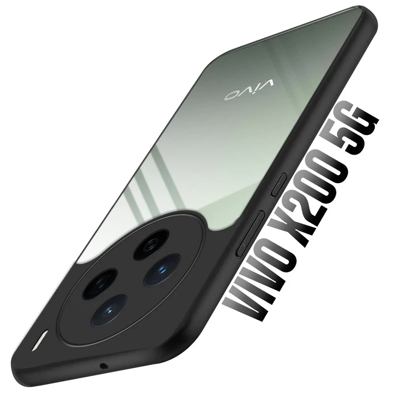 Soft Frame Clear Case For Vivo X200 5G