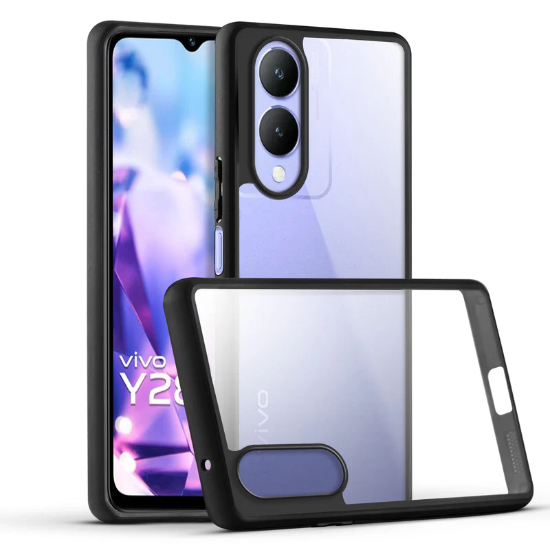Soft Frame Clear Case For Vivo Y28 5G - Image 3