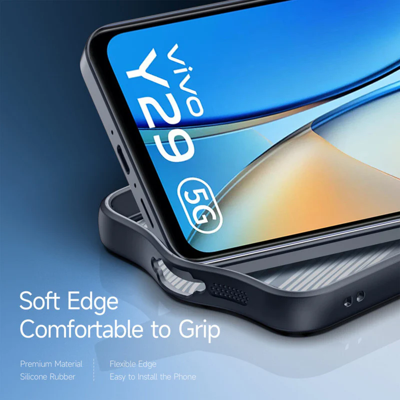 Soft Frame Clear Case For Vivo Y29 5G - Image 5