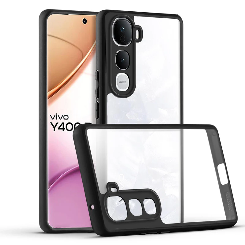 Soft Frame Clear Case For Vivo Y400 Pro 5G - Image 3