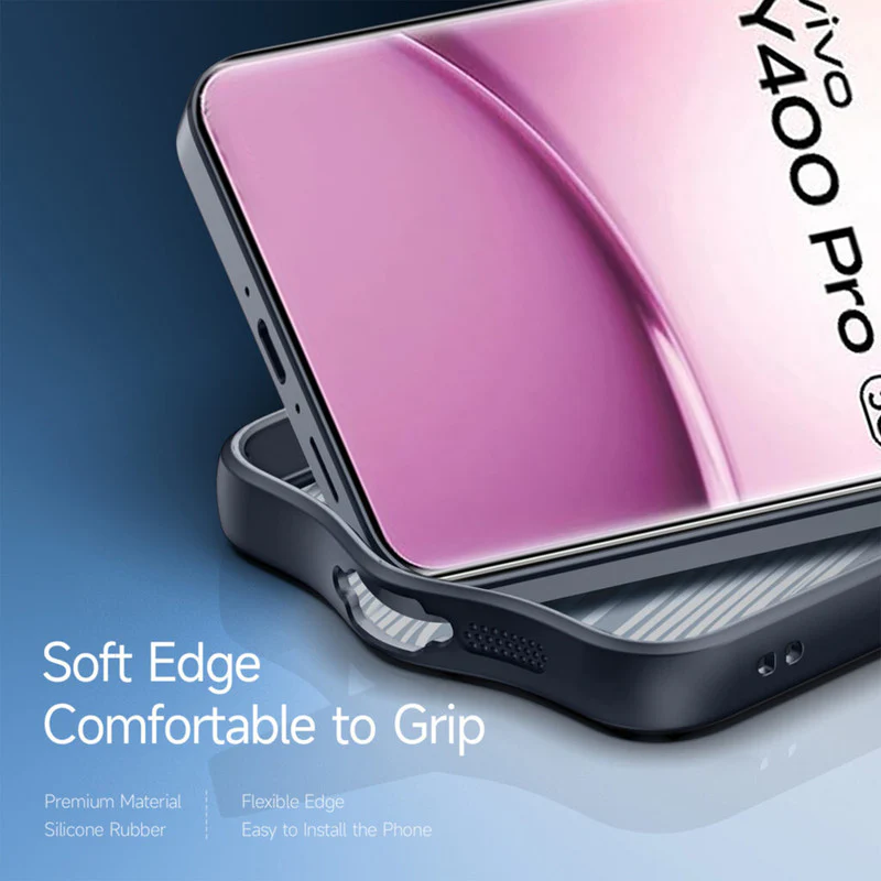 Soft Frame Clear Case For Vivo Y400 Pro 5G - Image 5