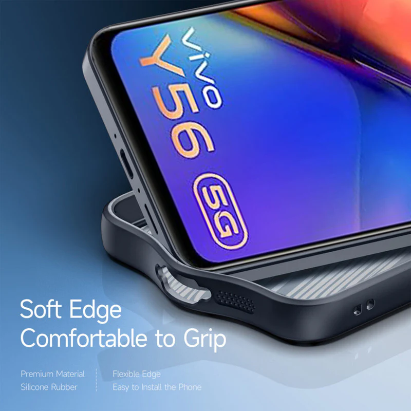 Soft Frame Clear Case For Vivo Y56 5G - Image 5