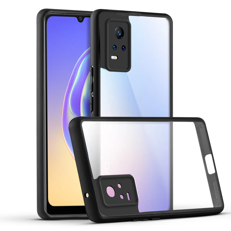 Soft Frame Clear Case For Vivo Y73 - Image 3