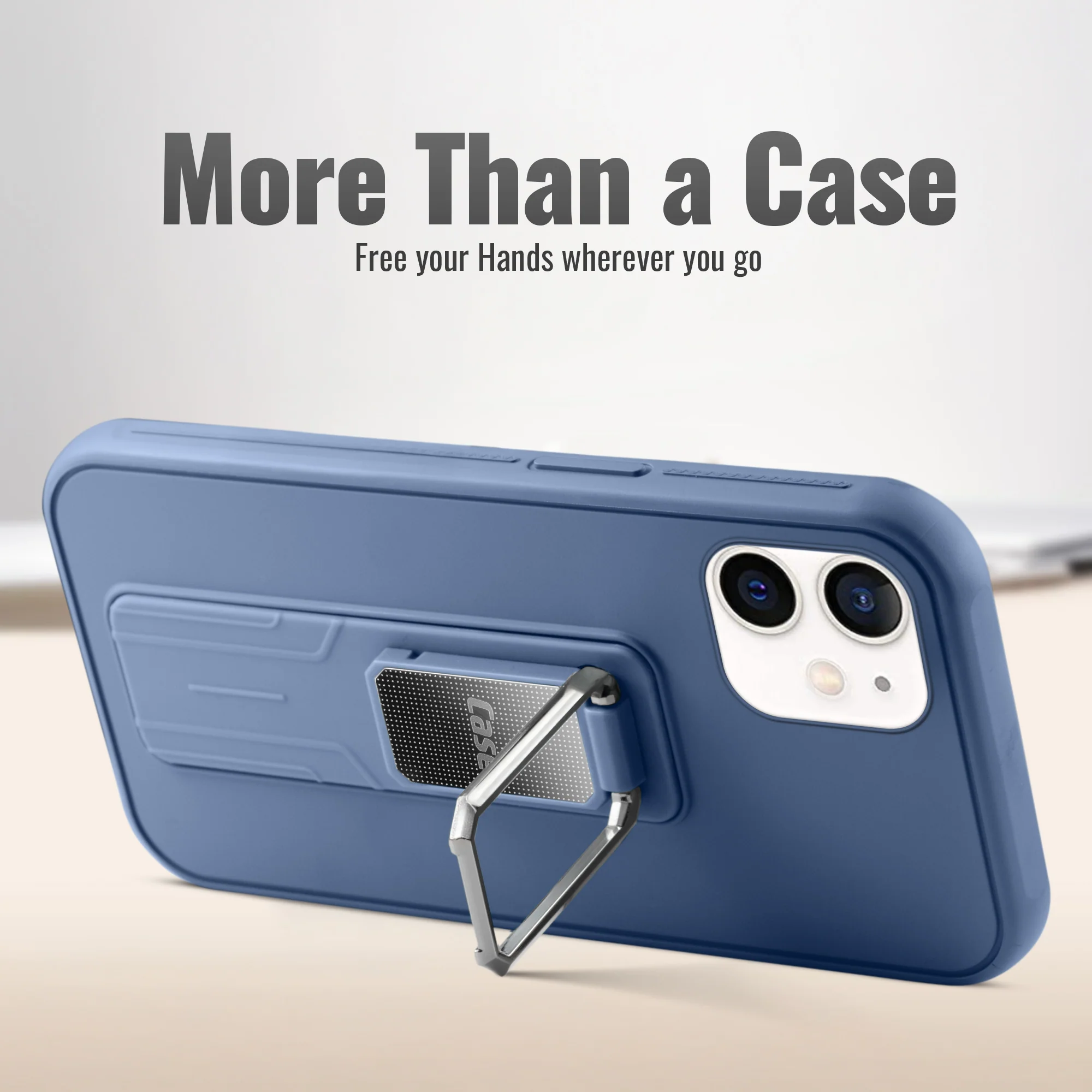 Silicone Case with Kickstand For Apple iPhone 11 - Image 11