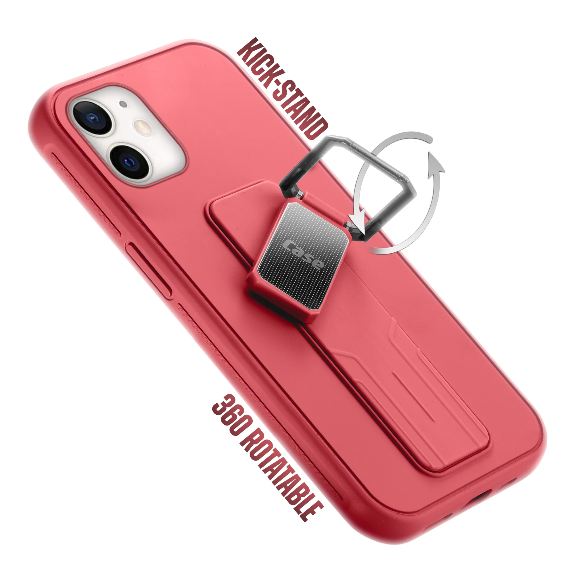 Silicone Case with Kickstand For Apple iPhone 11 - Image 34