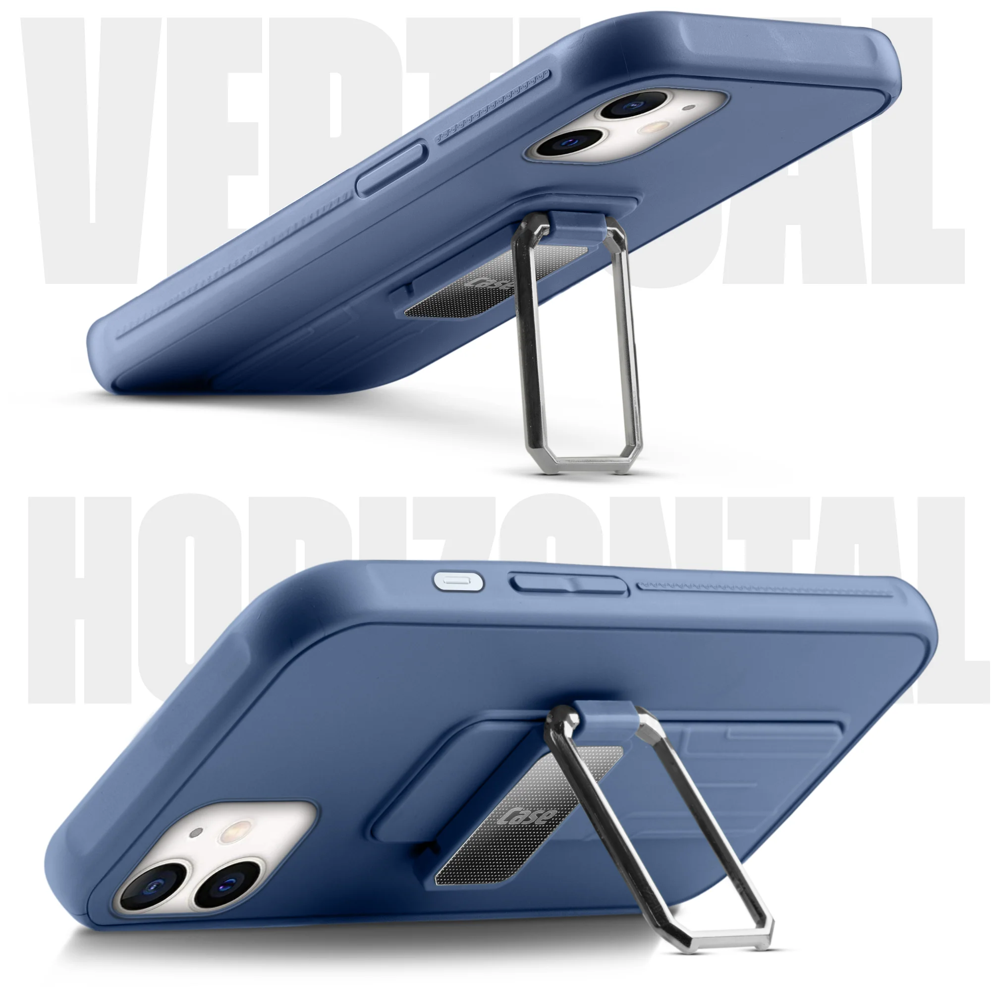 Silicone Case with Kickstand For Apple iPhone 11 - Image 9