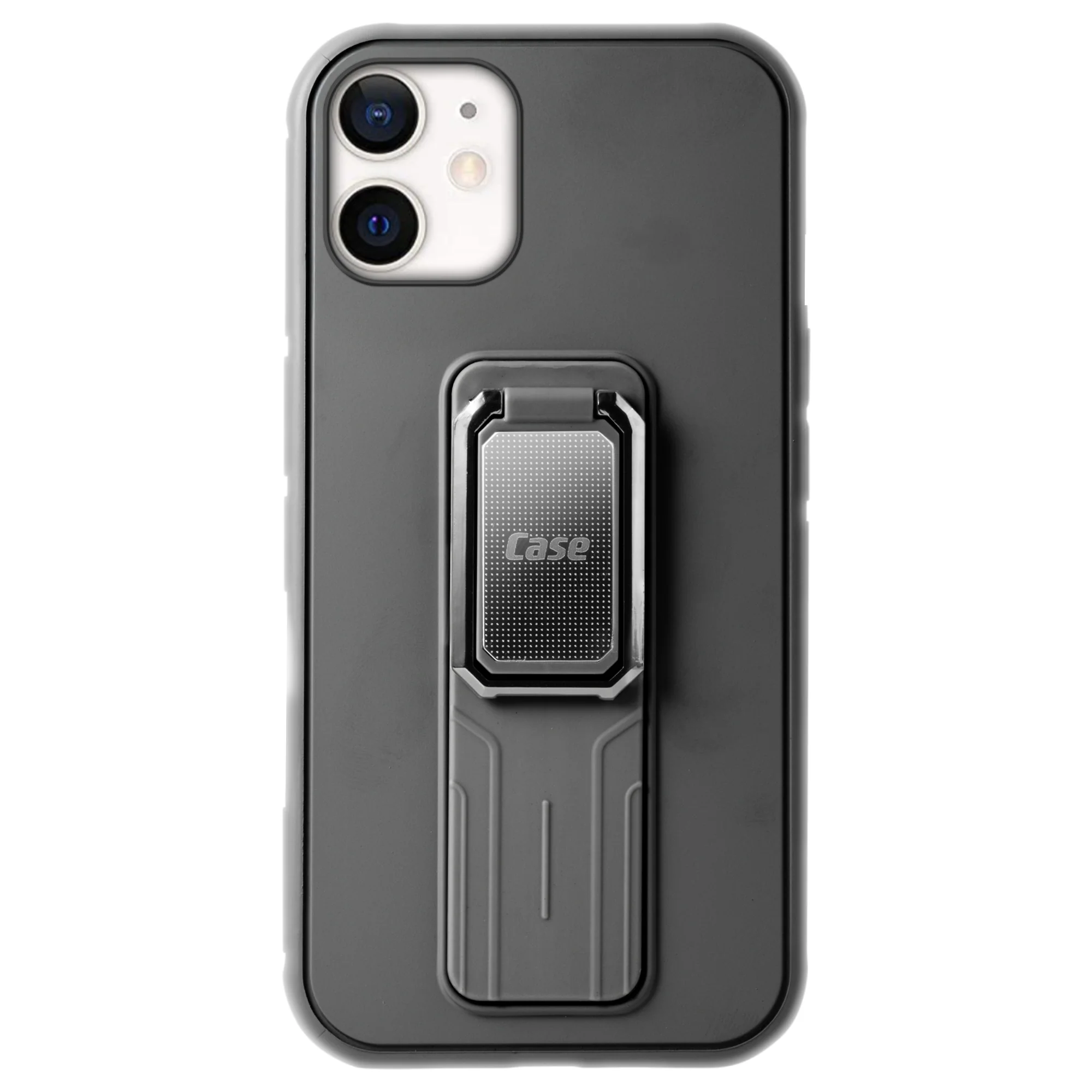 Silicone Case with Kickstand For Apple iPhone 12 - Image 6