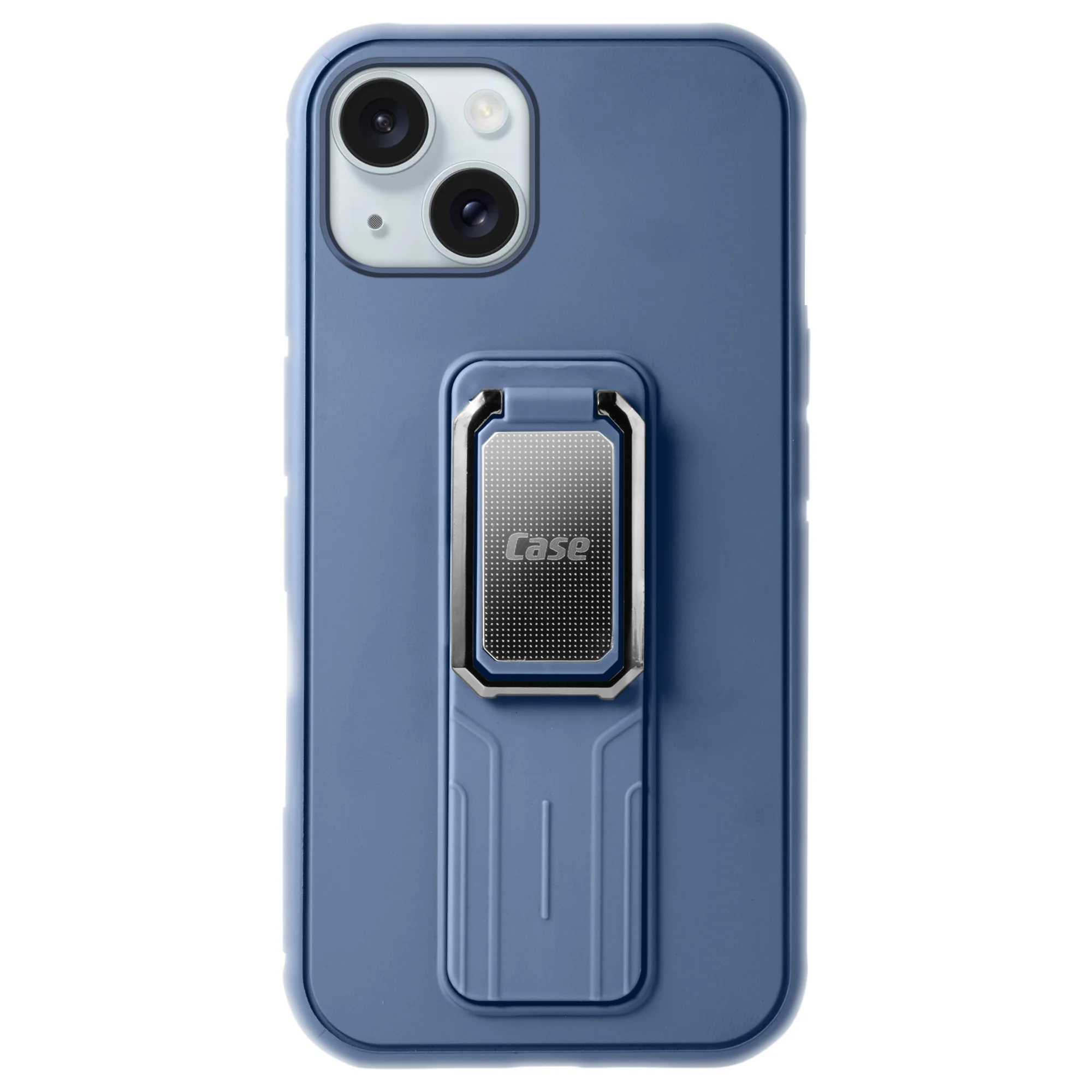 Silicone Case with Kickstand For Apple iPhone 15 - Image 12
