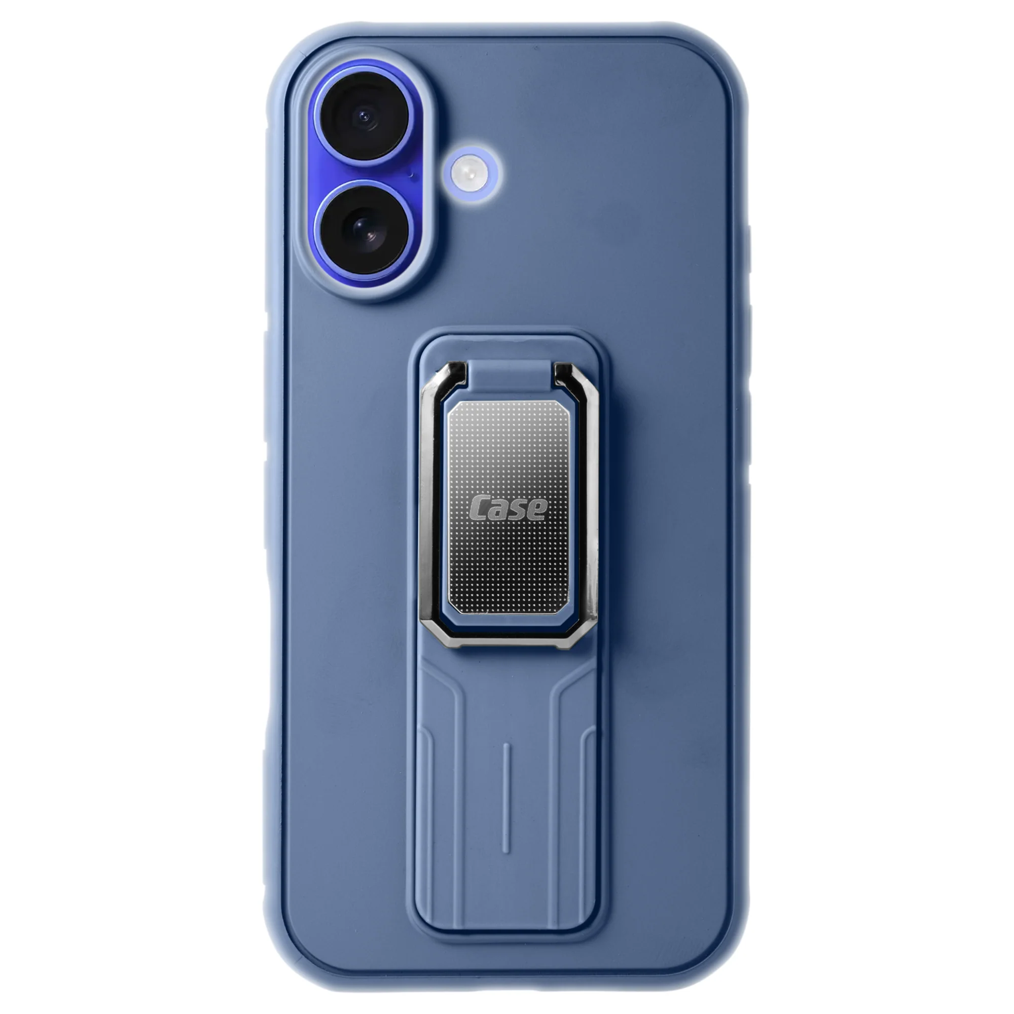 Silicone Case with Kickstand For Apple iPhone 16 - Image 12