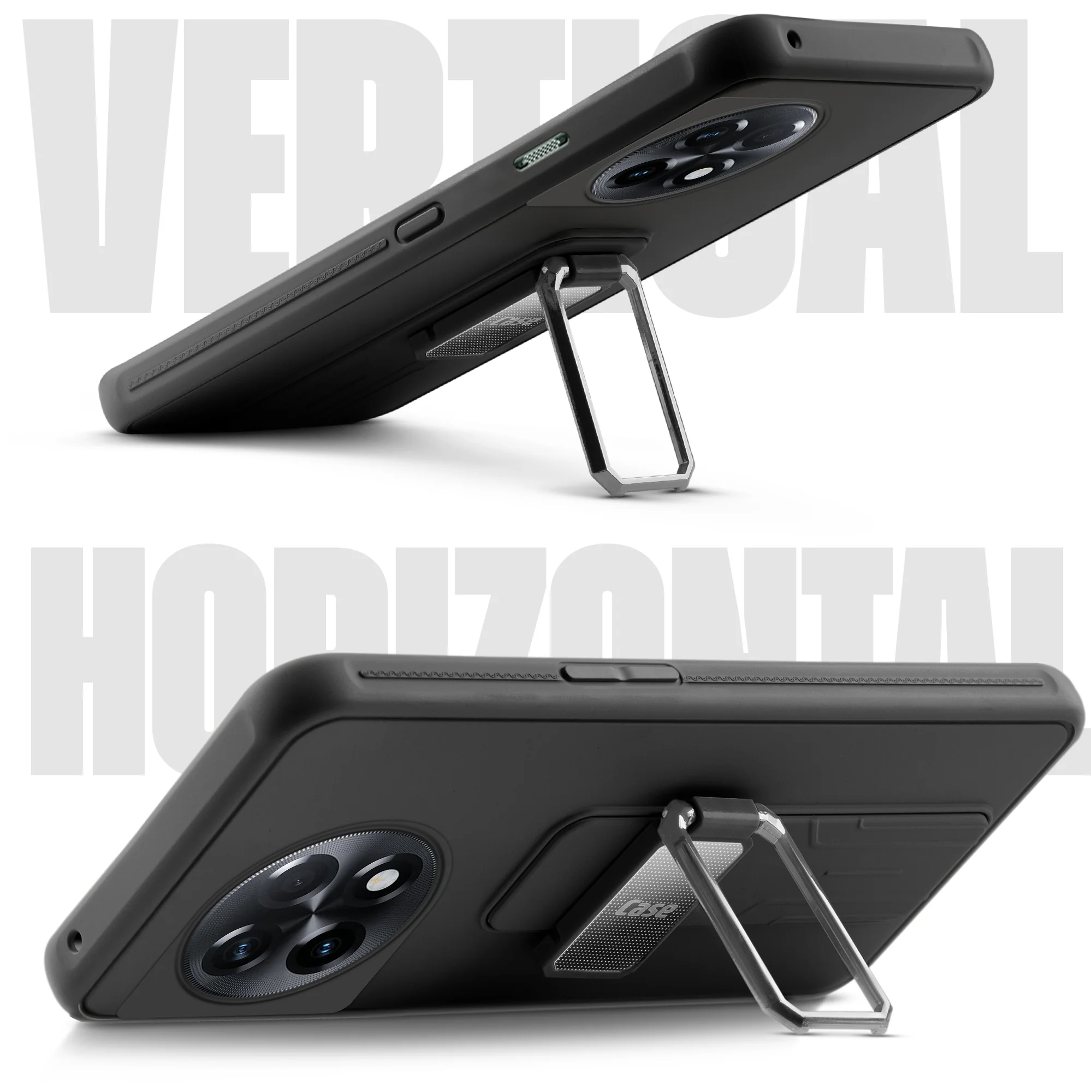 Silicone Case with Kickstand For OnePlus 11R 5G - Image 3