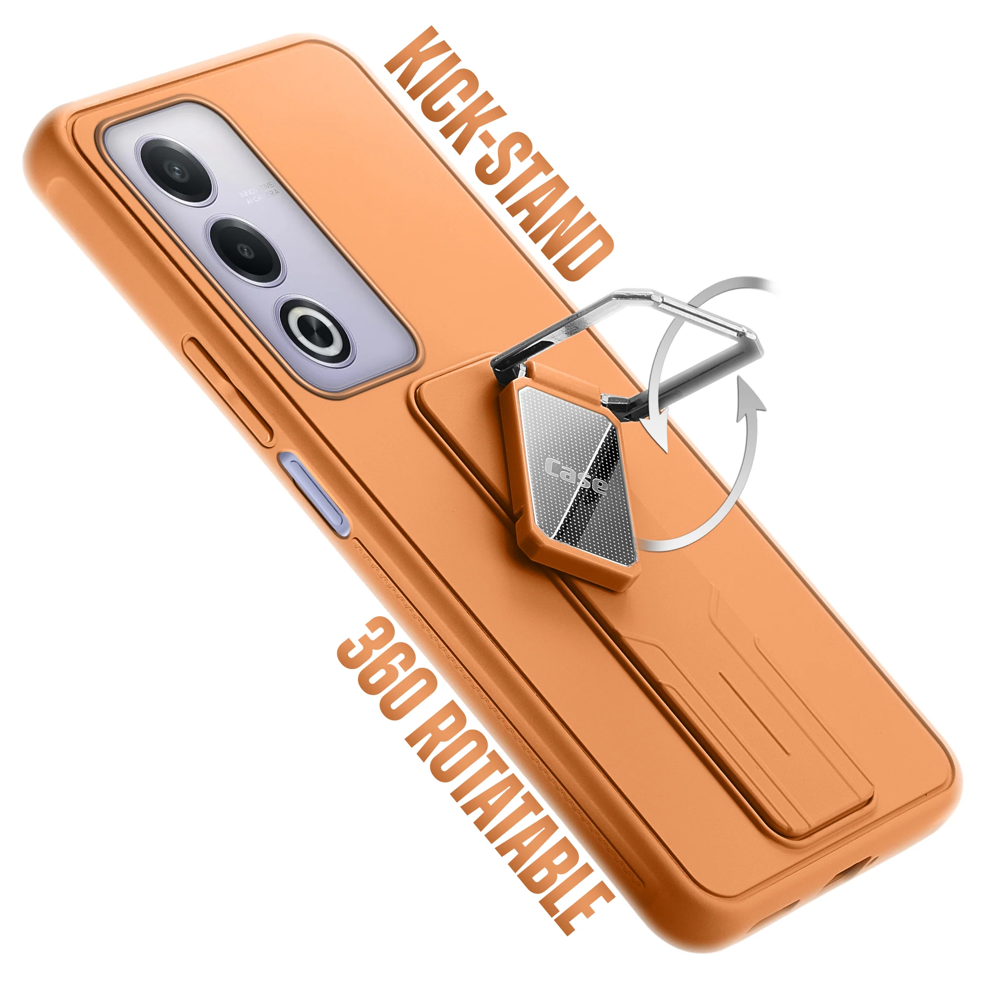 Silicone Case with Kickstand For Oppo A3 Pro 5G - Image 16