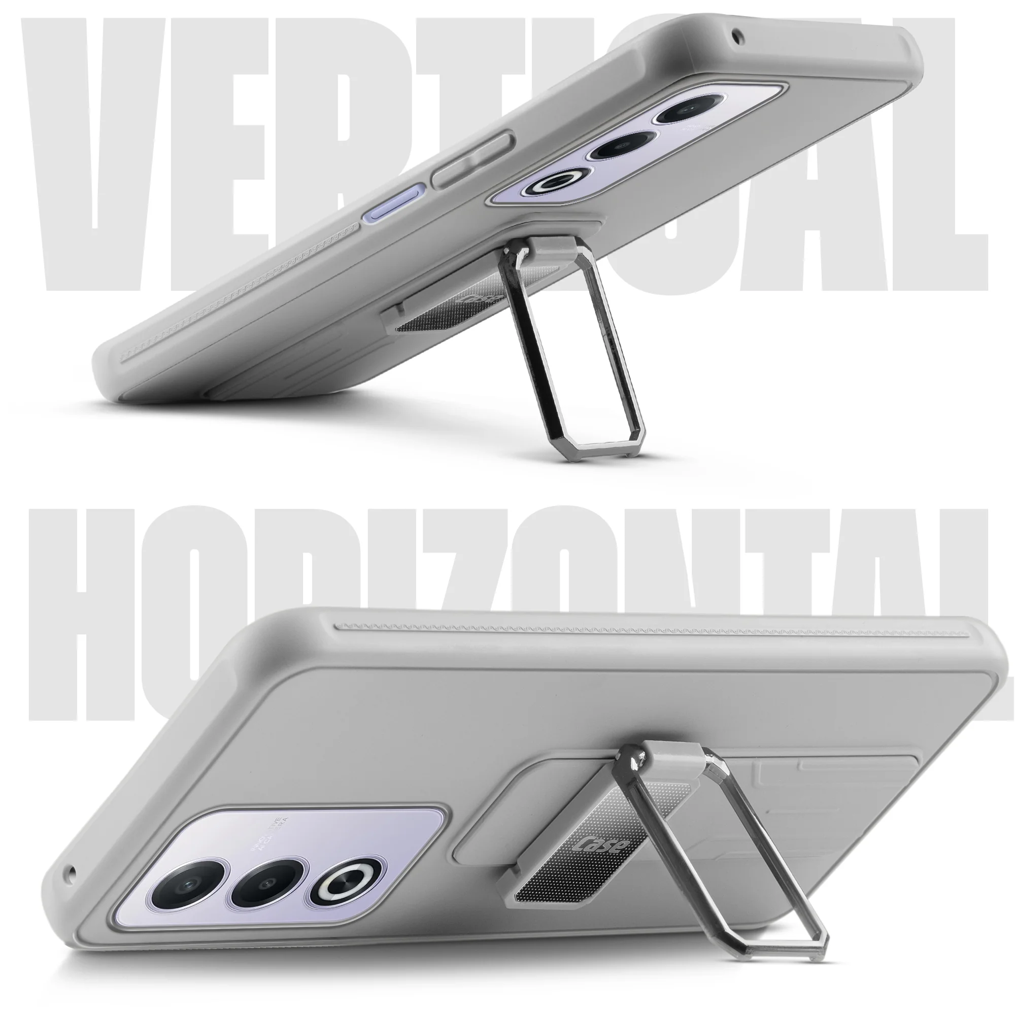 Silicone Case with Kickstand For Oppo A3 Pro 5G - Image 27