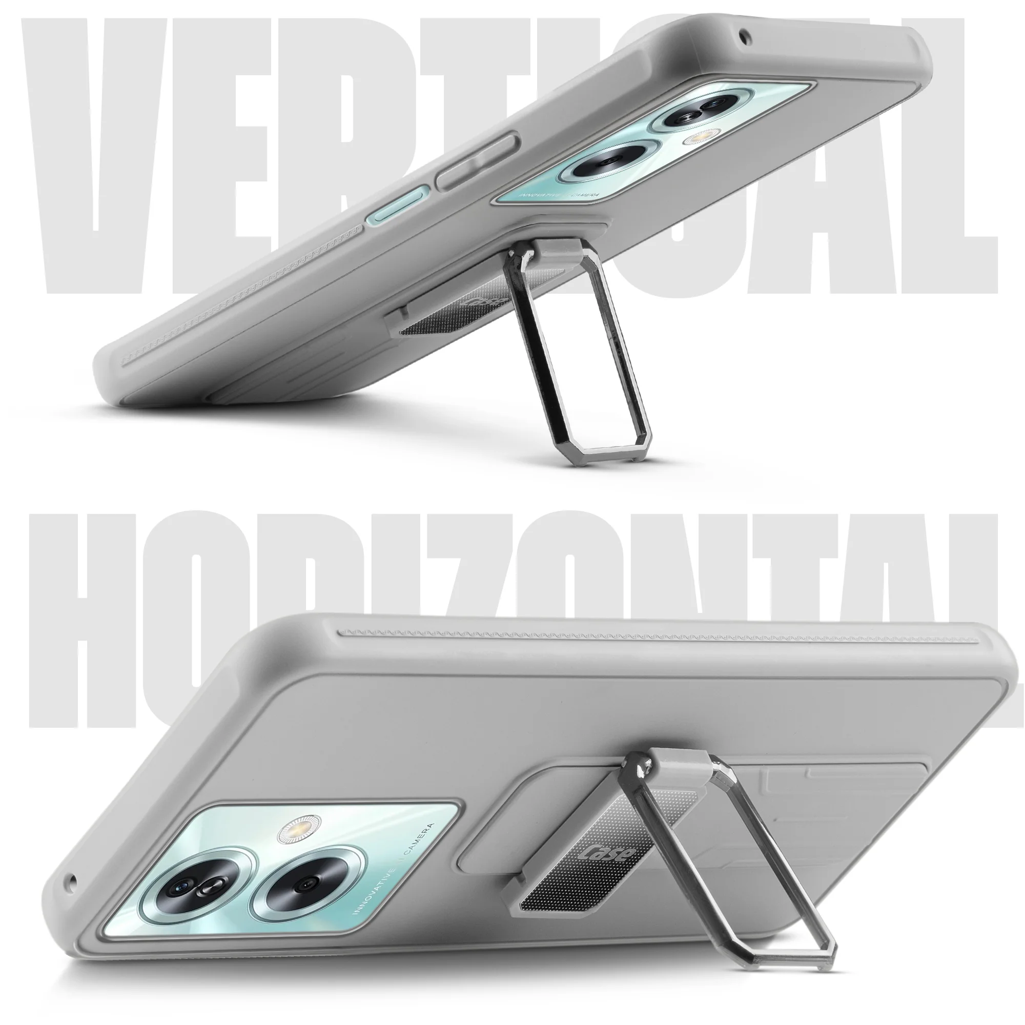 Silicone Case with Kickstand For Oppo A79 5G - Image 27