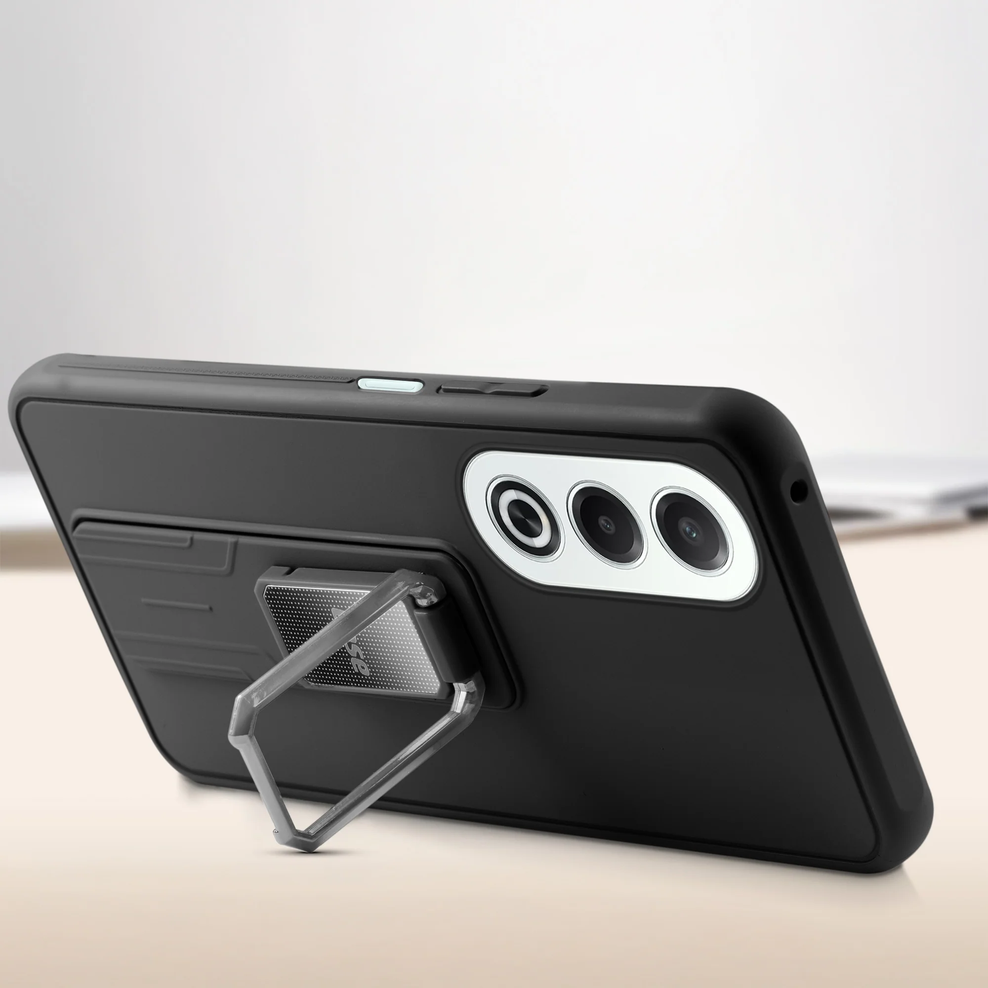 Silicone Case with Kickstand For Oppo K12x 5G - Image 5