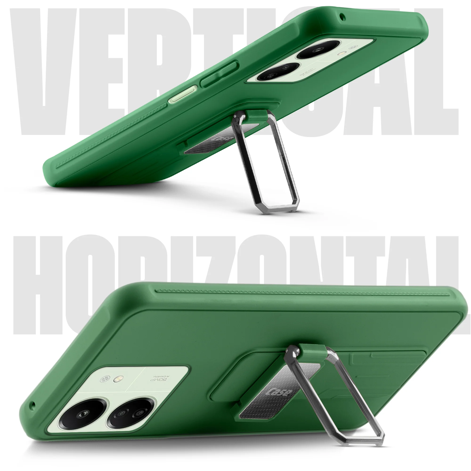 Silicone Case with Kickstand For Poco C65 5G - Image 21