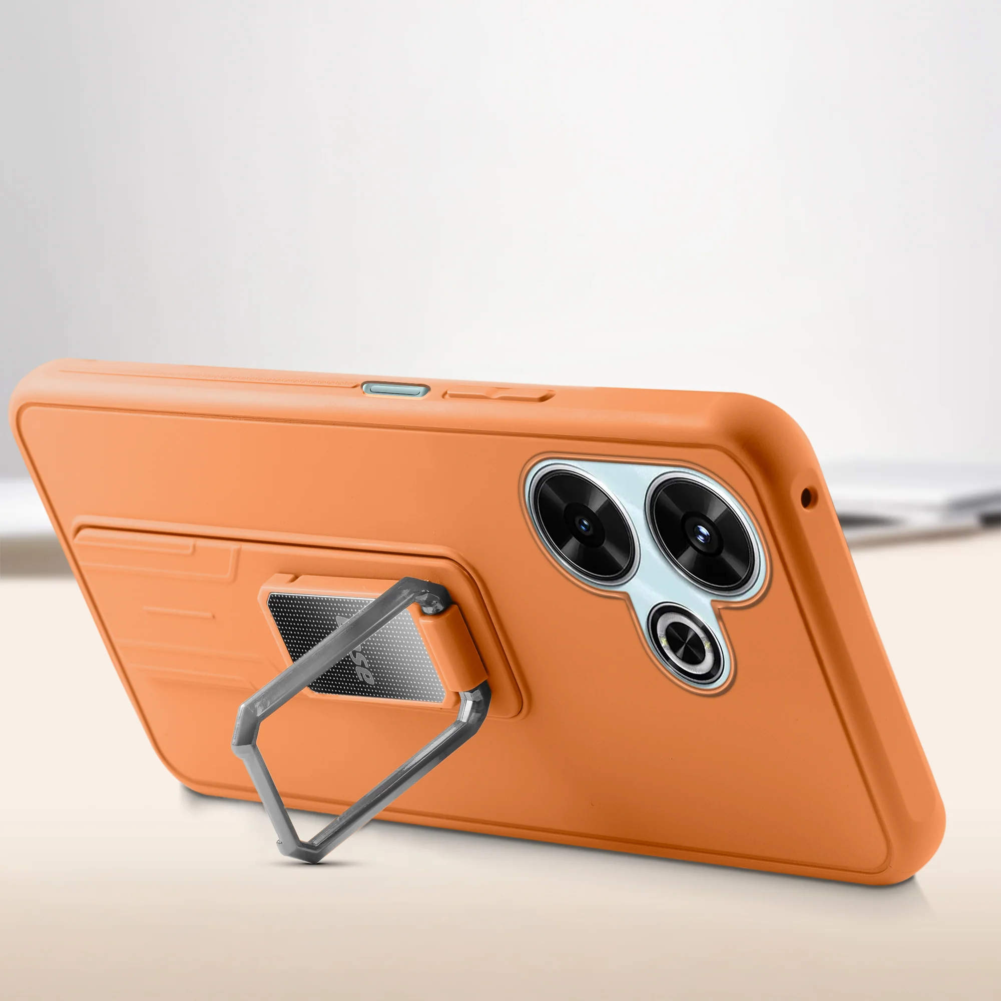 Silicone Case with Kickstand For Poco M6 Plus 5G - Image 17