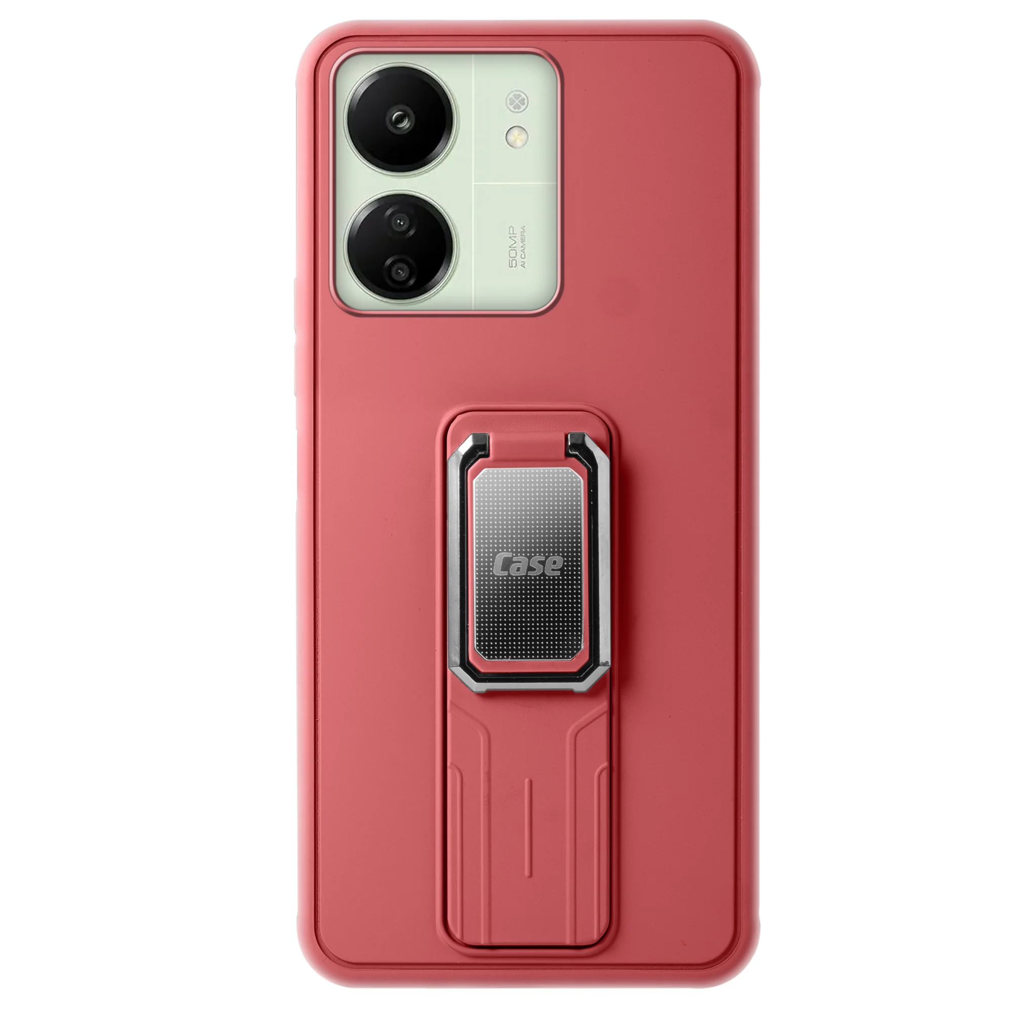 Silicone Case with Kickstand For Redmi 13C 4G - Image 36