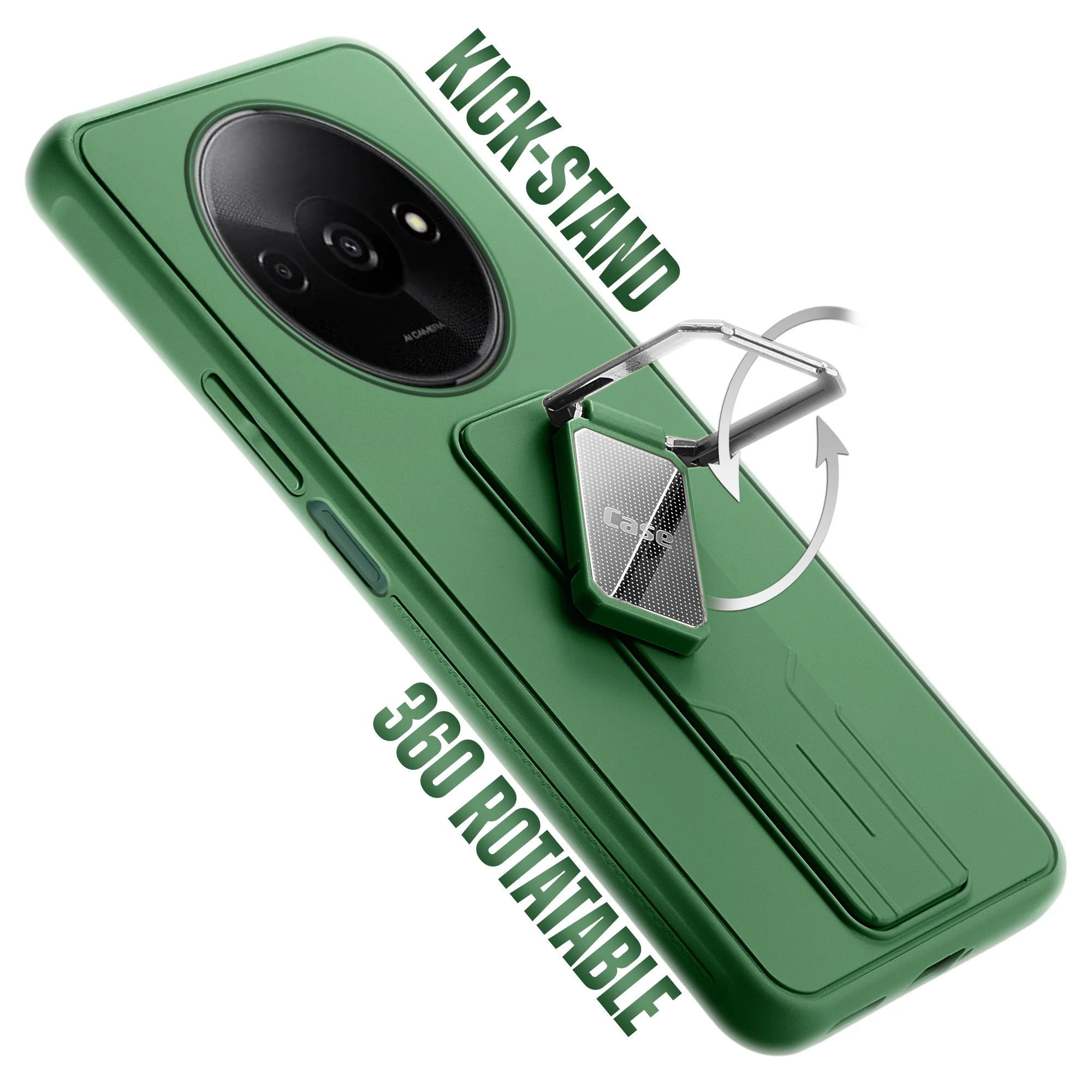 Silicone Case with Kickstand For Redmi A3 2024 - Image 22
