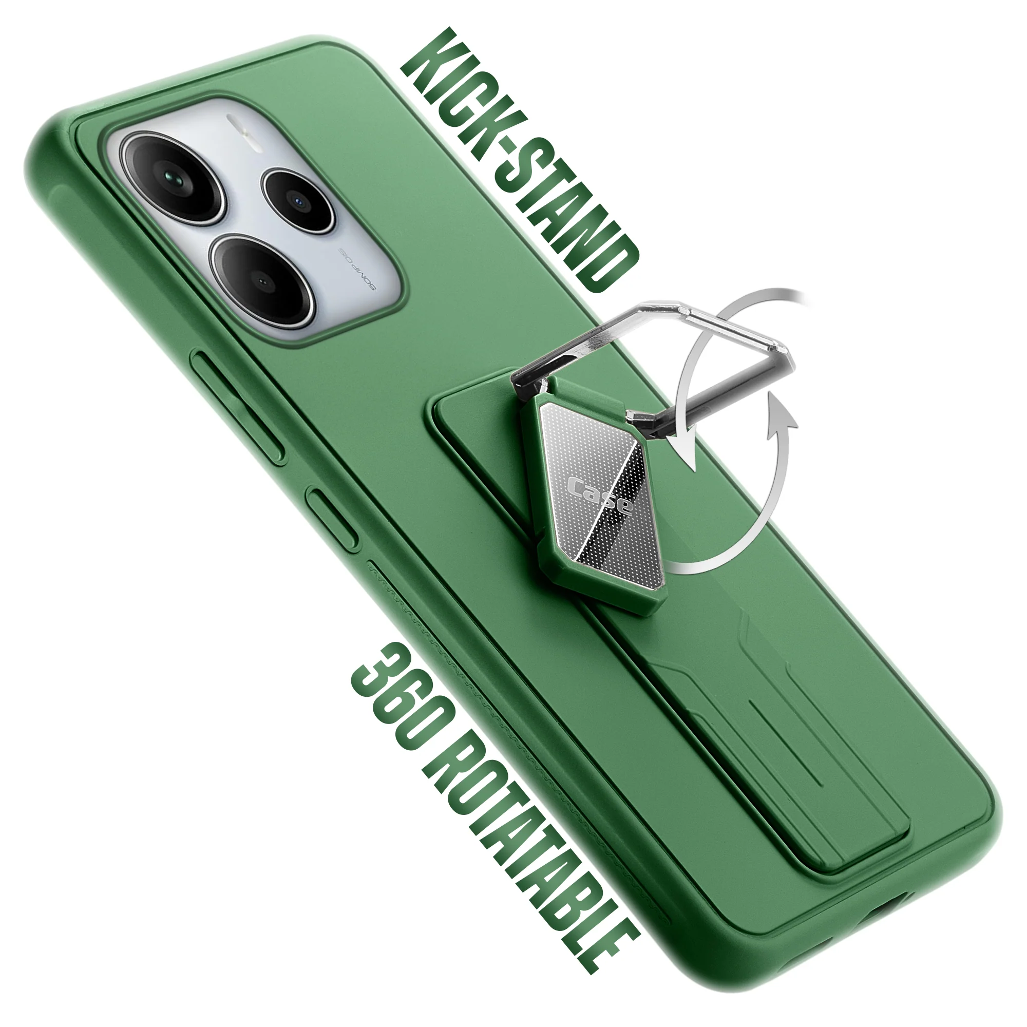 Silicone Case with Kickstand For Redmi Note 14 SE 5G - Image 19