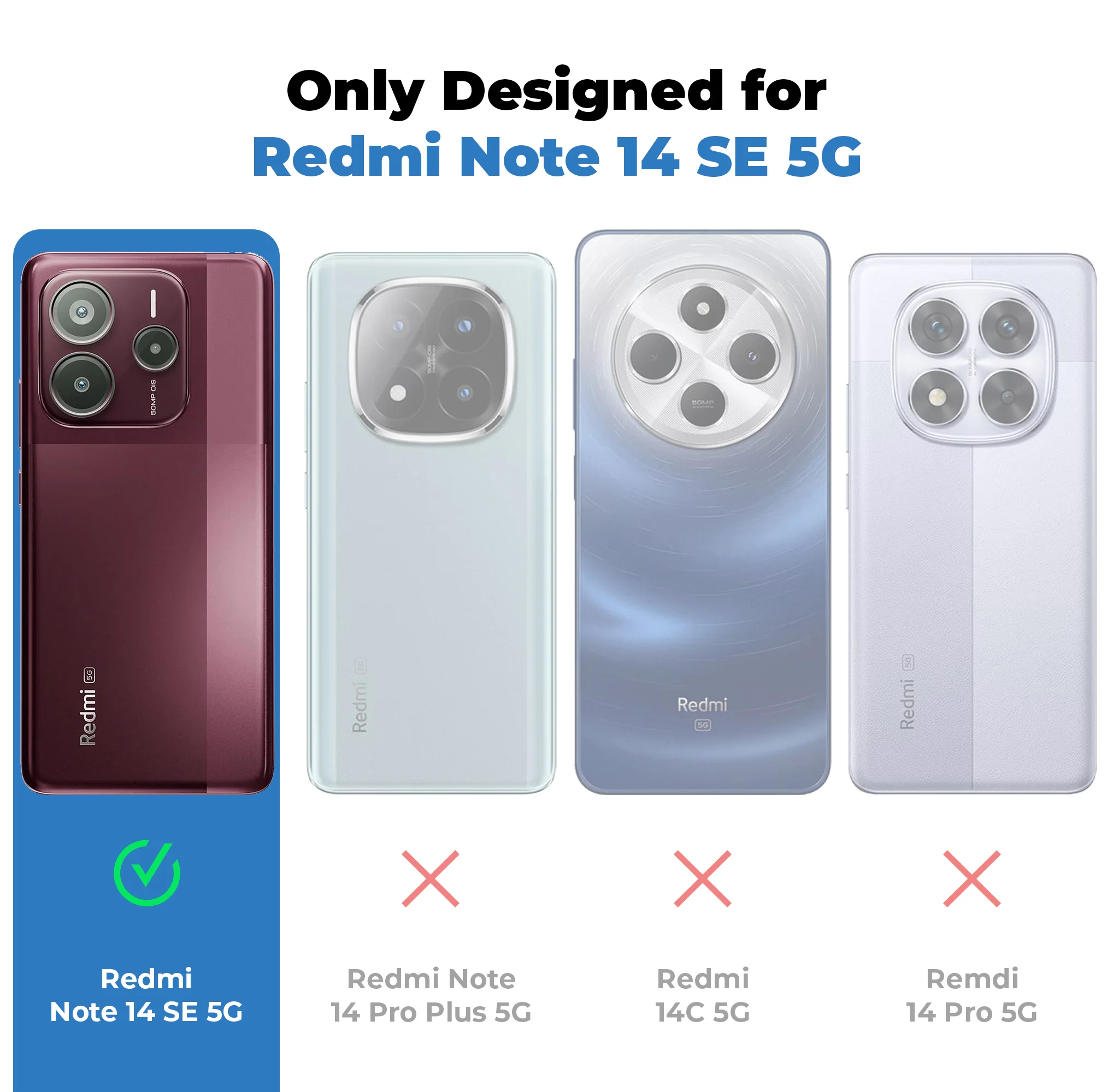 Silicone Case with Kickstand For Redmi Note 14 SE 5G - Image 20