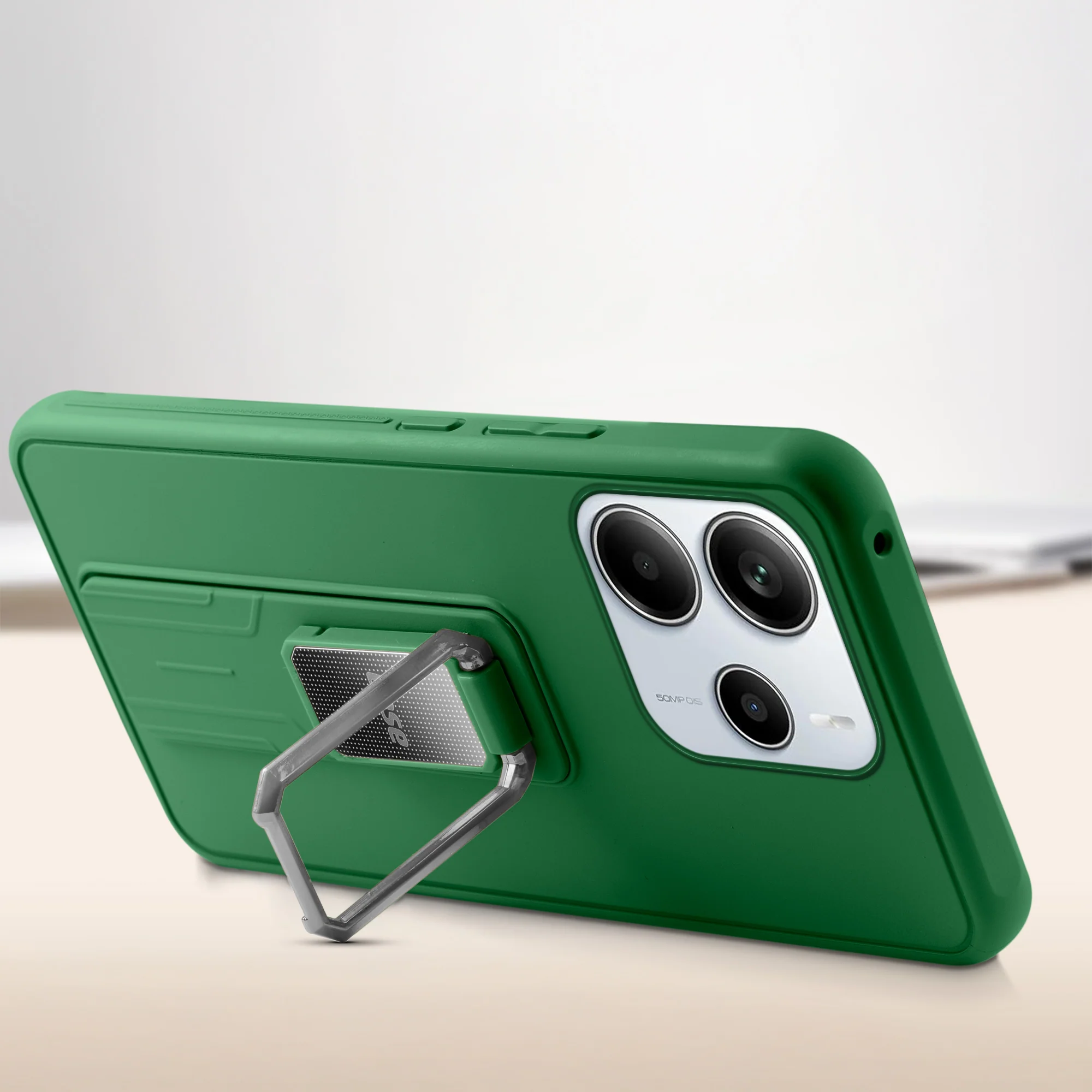 Silicone Case with Kickstand For Redmi Note 14 SE 5G - Image 23