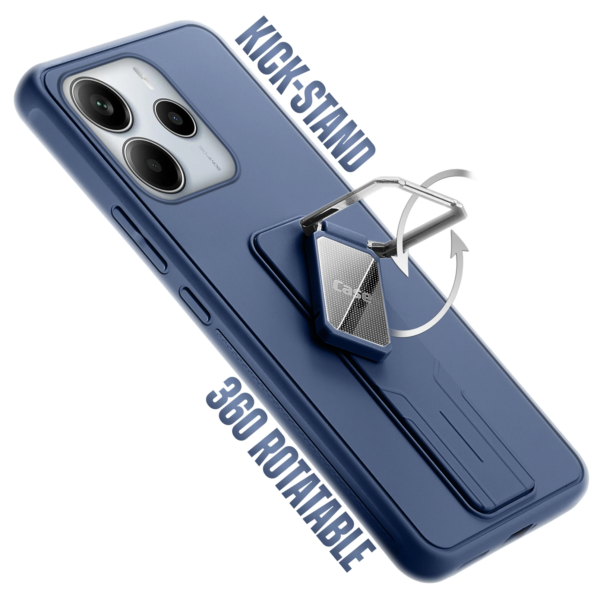 Silicone Case with Kickstand For Redmi Note 14 SE 5G - Image 7